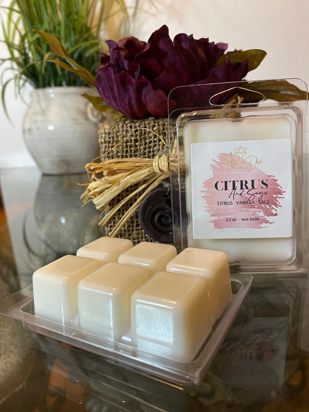 Citron and Sage - (2.75 oz) Wax Melts