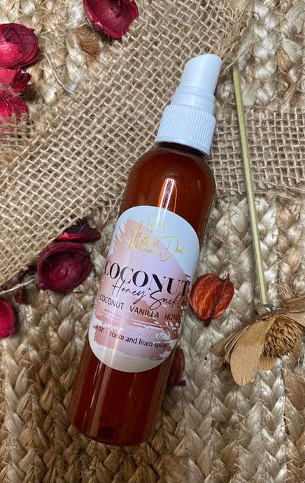Coconut Honey Suckle - (4 oz) Room and Linen Spray